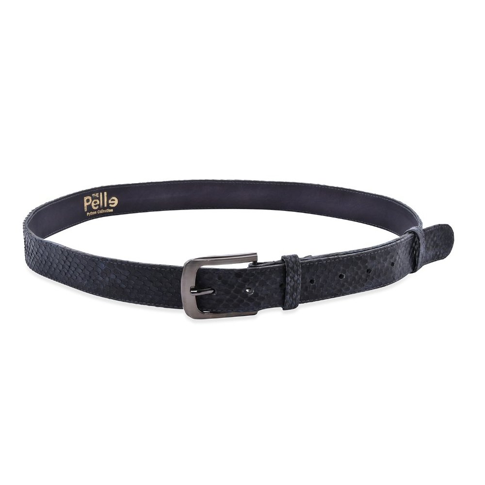 100% Natural Python Leather Belt Handcrafted